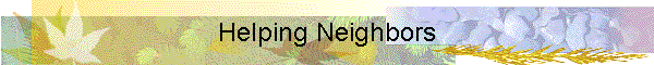Helping Neighbors